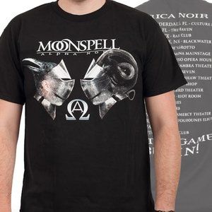 MOONSPELL BLACK TOUR T-SHIRT